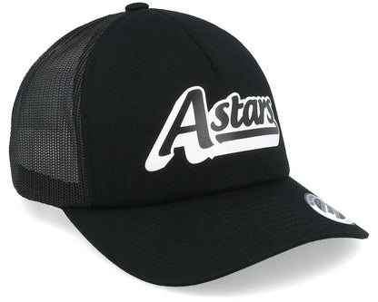 Alpinestars Delivery Truckers Black Baseball Cap - 1213-81010