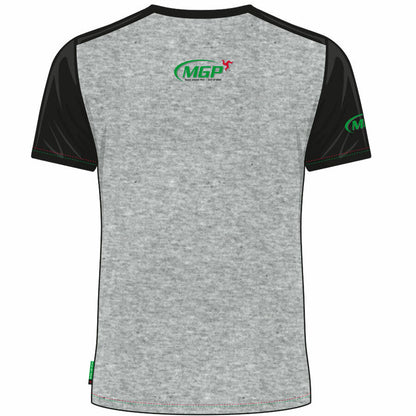 Official Manx Grand Prix Custom Grey T Shirt -