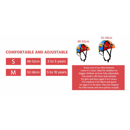 Marc Marquez Kiddimoto Kid's Bicycle Helmet - Kmh193