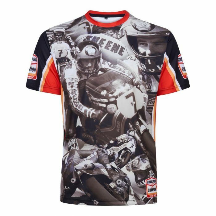 Barry Sheene All Over Print T Shirt - 20Sh-Aopt