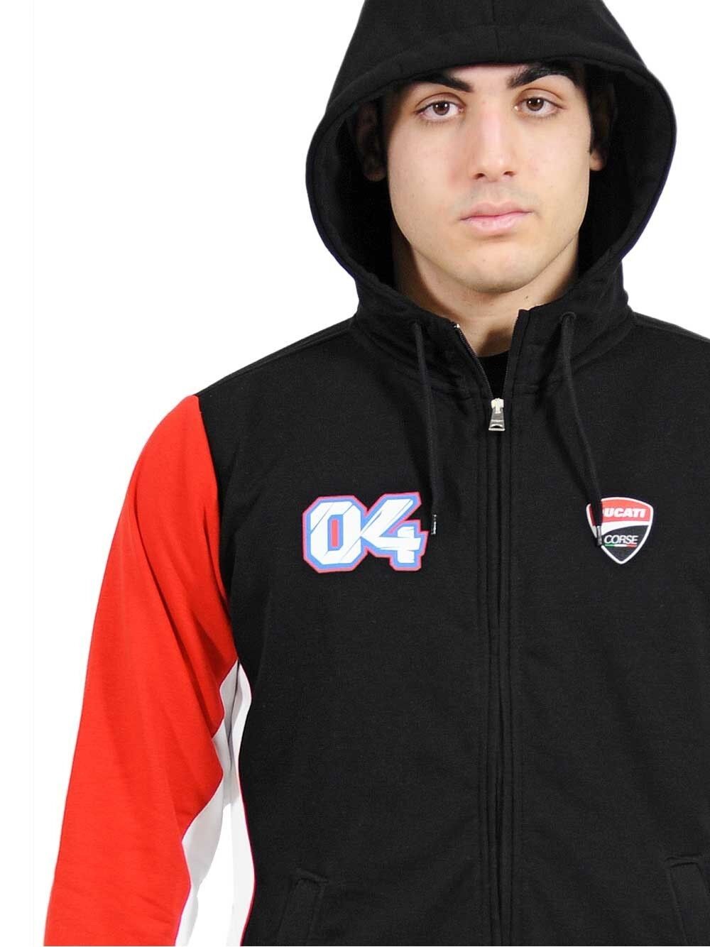 New Official Andrea Dovizioso/Ducati Dual Fleece Hoodie - 16 26001