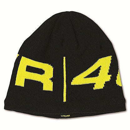 Official Valentino Rossi Vrfortysix Black Beanie - Vrmbe 83104