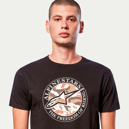 Alpinestars Dot Camo Black T Shirt - 1213-72660-10