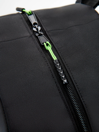 Official Lamborghini Squadra Corse Black Backpack - Lb17Rs