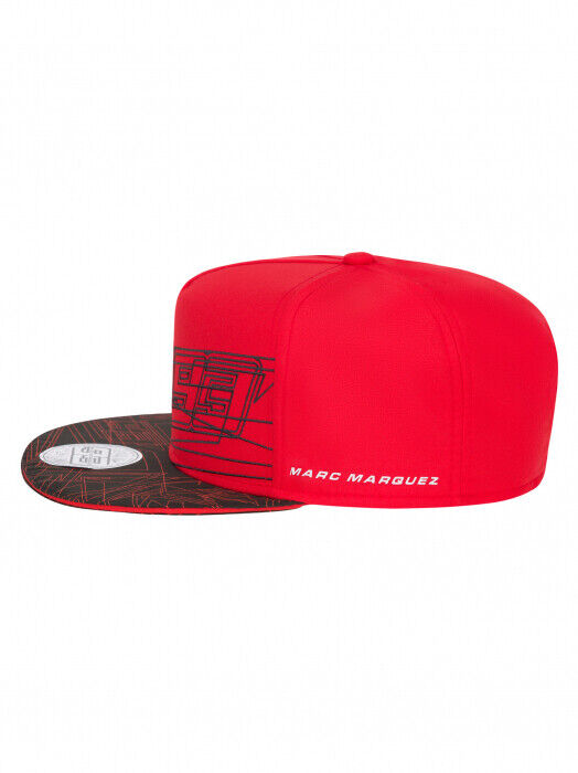 Official Marc Marquez 93 Flat Peak Cap - 20 43012