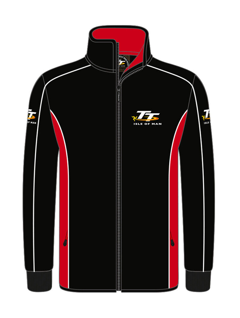 Official Isle Of Man TT Races Zip Up Fleece - 18Af1
