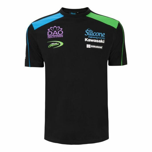 Official Silicone Racing Kawasaki Team Custom T Shirt - 20Sk-Act