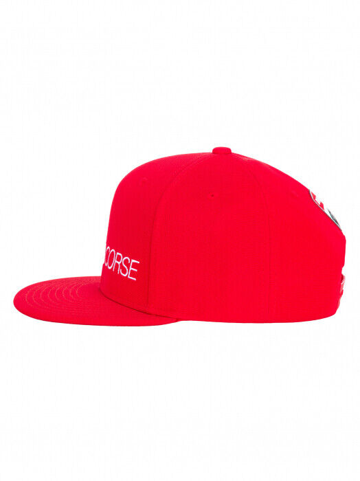 Official Ducati Corse Red Flat Peak Cap - 20 46005
