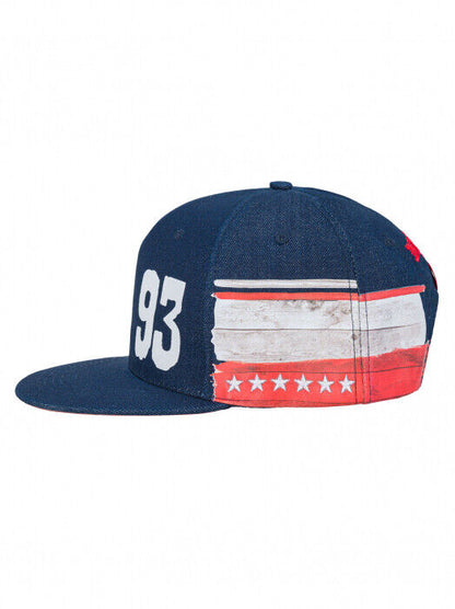 Marc Marquez Official Mm93 Austin Gp Flat Peak Adjustable Cap - 20 43024