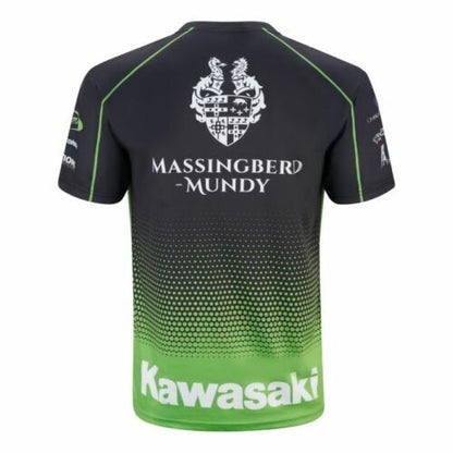 Official Massingberd-Mundy Kawasaki Team Aop Kids T Shirt - 20Kaw-Kaopt