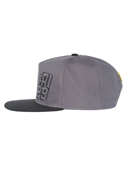 Official Andrea Ianonne Grey Flat Peak Cap - 17 49003
