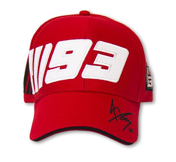 New Official Marc Marquez 93 Red Mm93 Cap - Mmmca 59707