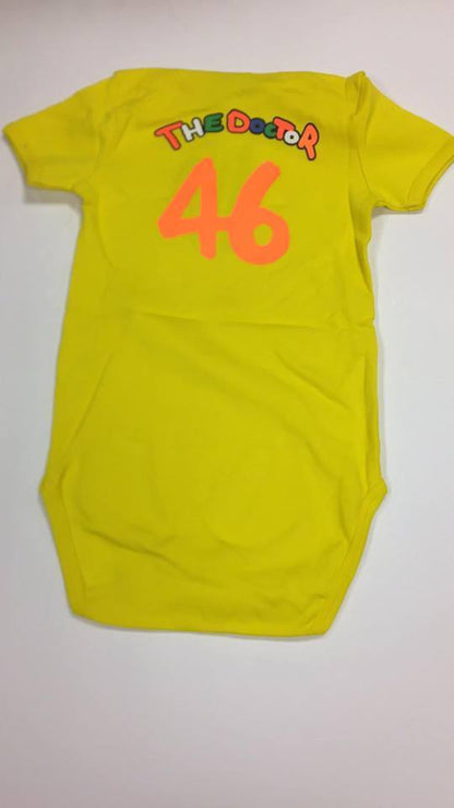 New Official Valentino Rossi VR46 Ducati Baby Body Suit -