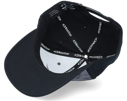 Alpinestar Black Smoke Hat Baseball Cap - 1230 81006