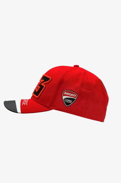 Official Ducati Francesco Bagnaia Baseball Cap - Dbmca 415907
