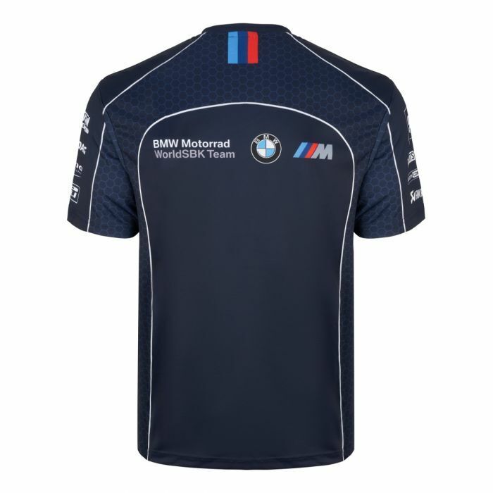 Official BMW Mottorad WSBK All Of Print T Shirt - 20BMW-Sbk-Aopt-Blue