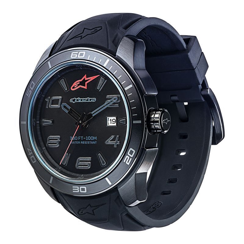 Alpinestars Unisex-Adult Analogue Classic Quartz With Silicone Strap 1037- 96010