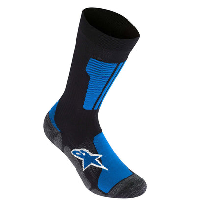 Alpinestars Crew Socks Black/Royal Blue - 1701816