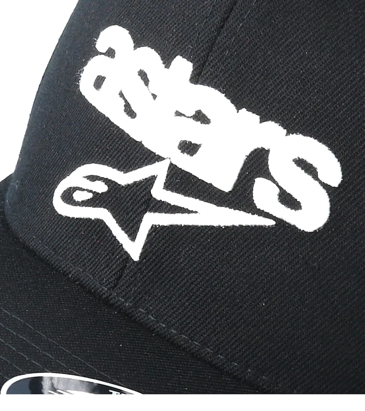 Alpinestar Heritage Blaze Hat Flexifit Black Baseball Cap - 1019-81112