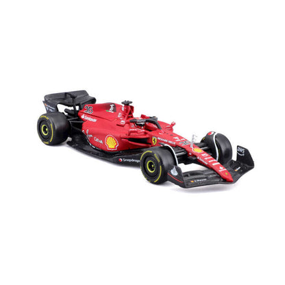 Ferrari F1-75 Charles Leclerc With Helmet 1:43 Bburago Model - B18-36831L