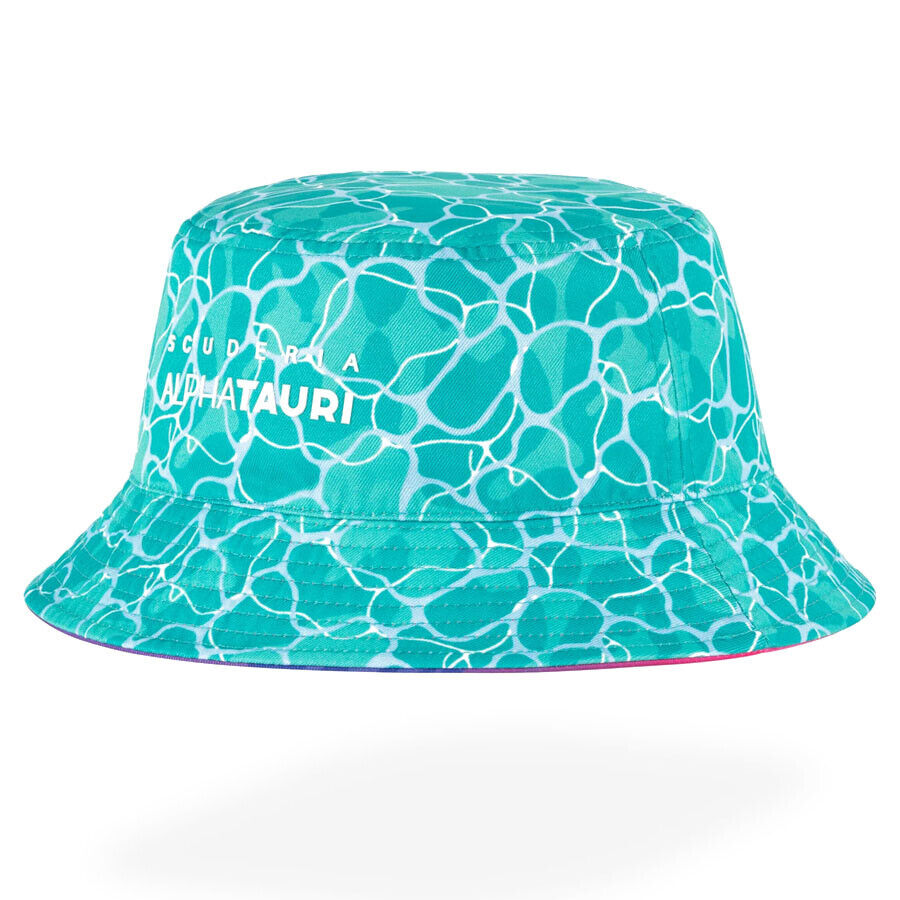 Official Scuderia Alpha Tauri Limited Edition Miami Gp Bucket Hat - Sat23062