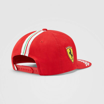 Scuderia Ferrari Carlos Sainz Kids Flat Brim Cap - 023627 01