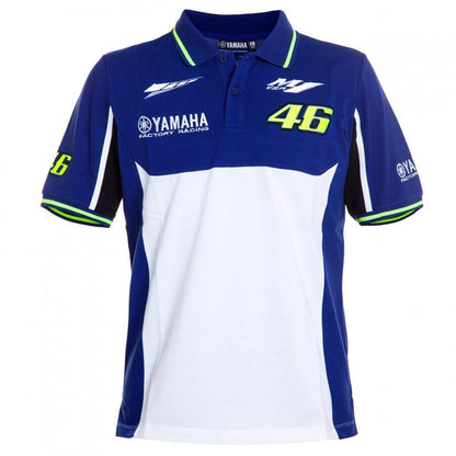 Official Valentino Rossi VR46 Dual Yamaha Mans Polo - Ydmpo 214509