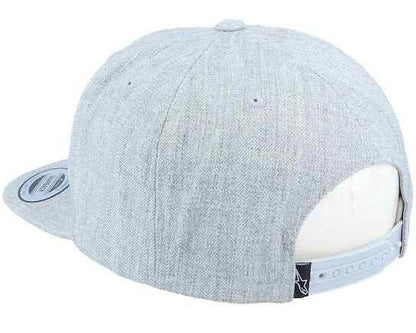 Alpinestar Bumper Flat Peak Grey Baseball Cap - 1210 81110