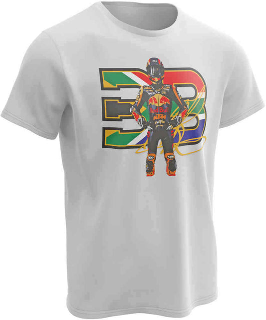Official Brad Binder 33 White T Shirt - 1041101062