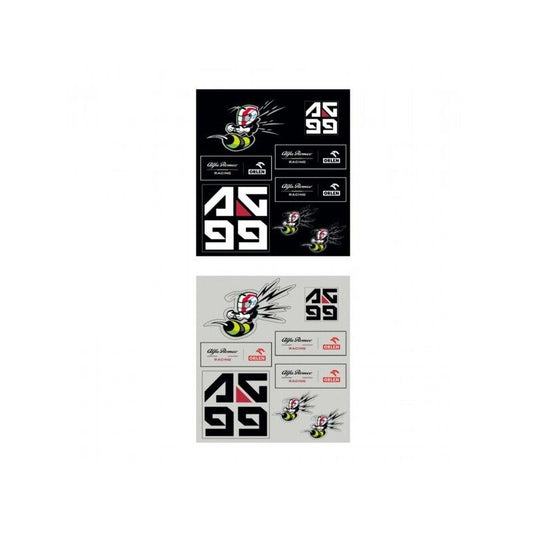 Official Alfa Romeo F1 Racing Orlen Team Sticker Sets - Arr_Facsr899