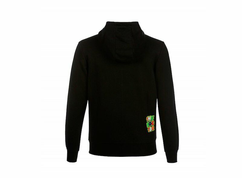 VR46 Official Valentino Rossi Stripes Hoodie - Vrmfl 350504