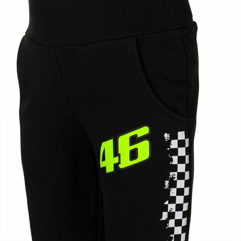 VR46 Official Valentino Rossi Kids Fleece Pants - Vrkpa 393504