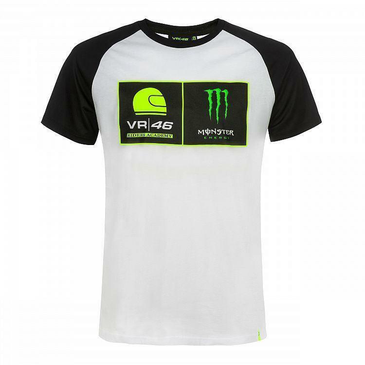 Official Valentino Rossi Academy Monster Energy T-Shirt - Mrmts 359306