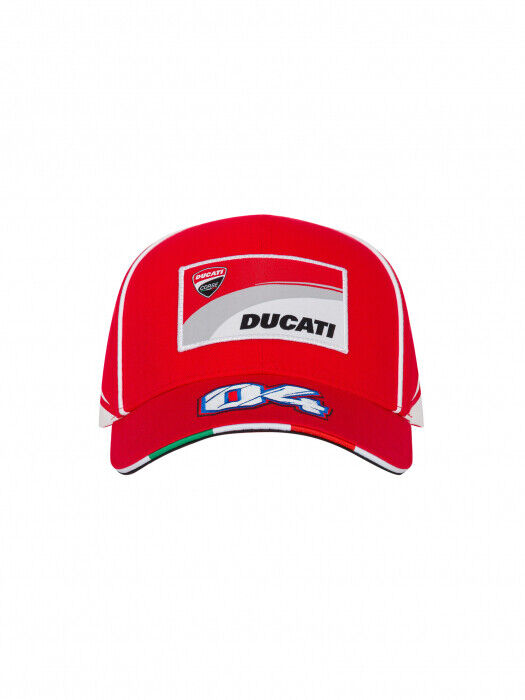 Official Andrea Dovizioso / Ducati Dual 04 Red Baseball Cap - 19 46010