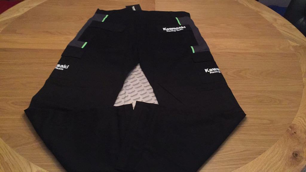 Official Kawasaki World Superbike Team Mens Pants - 16 101501