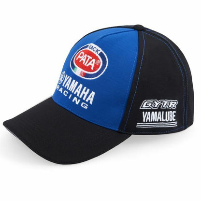 Official Yamaha Pata Racing Team Kid's Baseball Cap - 19YamWSBK Kbbc C/P