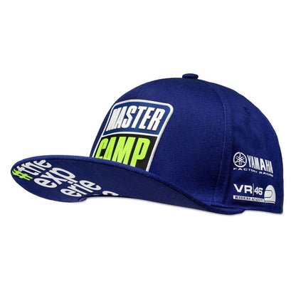 Official Valentino Rossi VR46 Master Camp Flat Peak Cap - Yrmca 376709