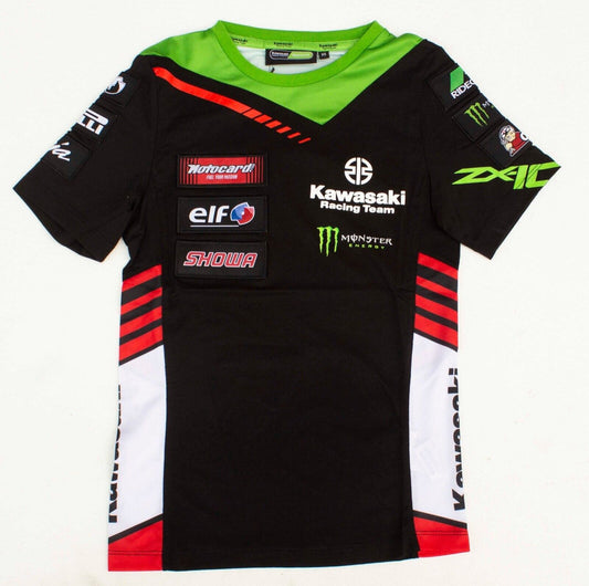 Official Kawasaki Motocard Woman's Krt Team Race T Shirt - 21 31502