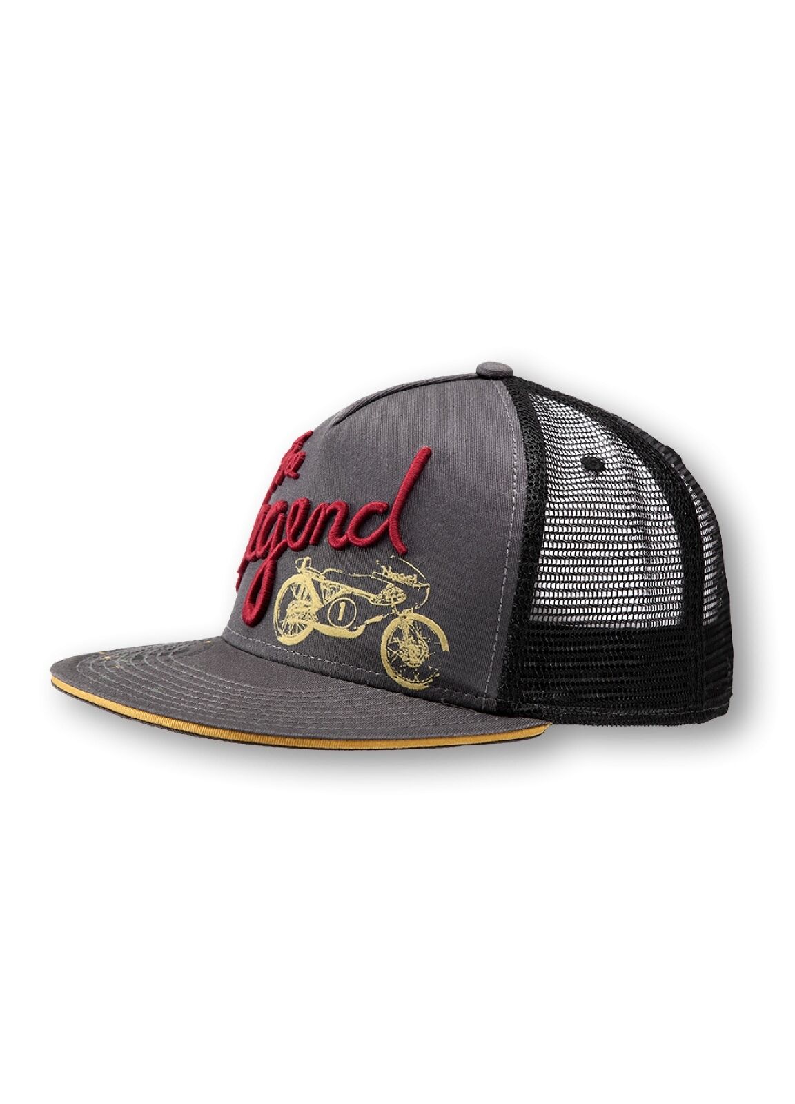 Angel Neito The Legend Truckers Flat Peak Adjustable Cap - 177020