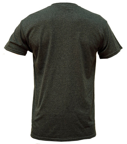 Official Isle Of Man Tourist Trophy Dark Heather Retro T'Shirt - 20Ats23