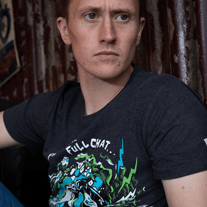 Official Dean Harrison "Full Tilt" Anthracite T-Shirt - Dhft