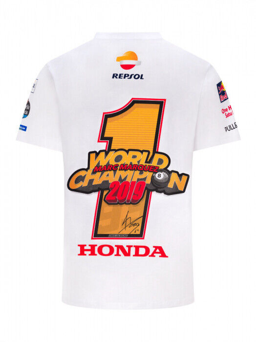 Marc Marquez 2019 MotoGP World Champion 8 Ball Limited Edition T'Shirt -19 33044