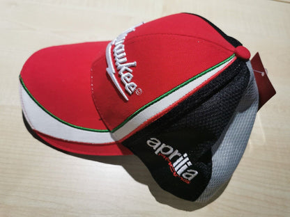 Official Milwaukee Aprilia Racing Team Cap