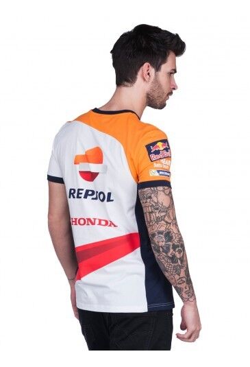 Official Repsol Honda Team White T Shirt - 17 38504