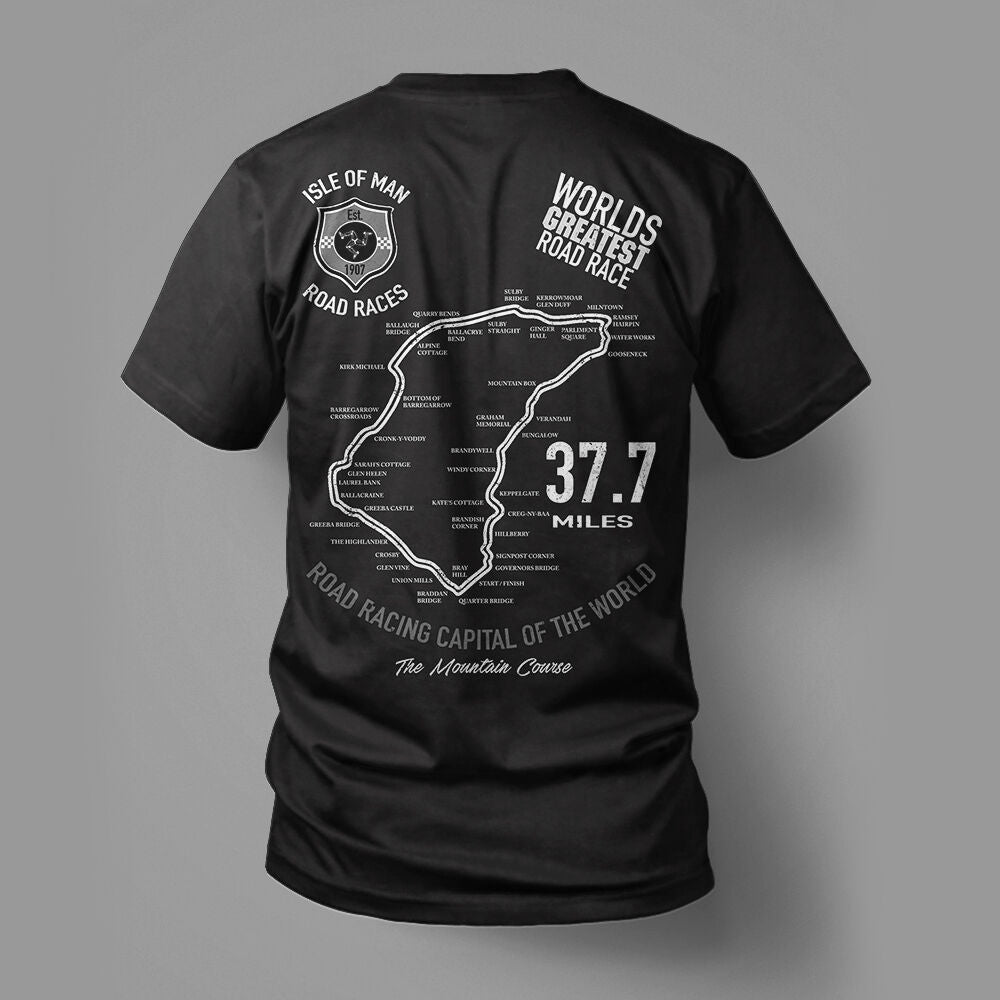 Isle Of Man Ballaugh Bridge Printed T Shirt