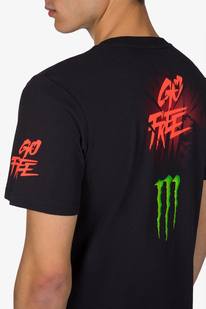 Official Francesco Bagnaia Dual Monster T Shirt - Mbmts 476504