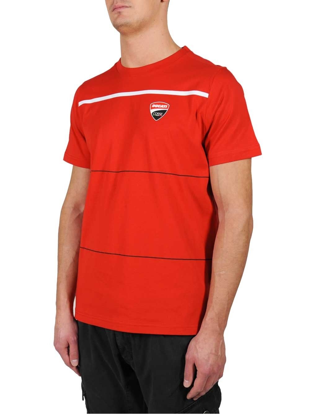 New Official Ducati Corse Red T'Shirt - 15 36002