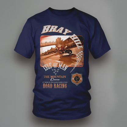 Isle Of Man Bray Hill Printed T Shirt