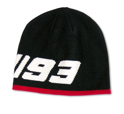 New Official Marc Marquez 93 Black Beanie - Mmmbe 60104