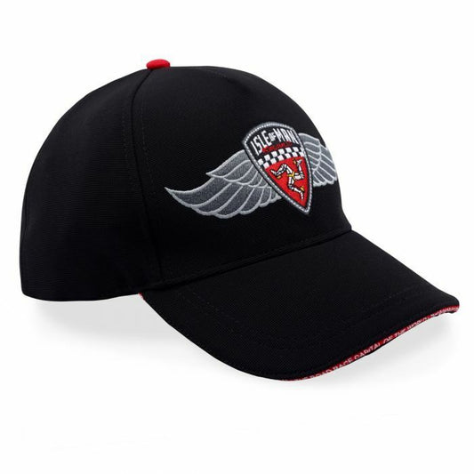 Isle Of Man Road Races Wings Cap -